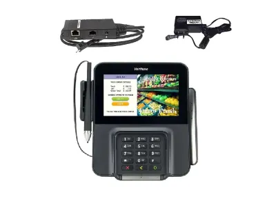 VERIFONE M445-403-01-WWA-5-B - Verifone M400 5 Fwvga Pos Terminal With Power Adapter BlueTo