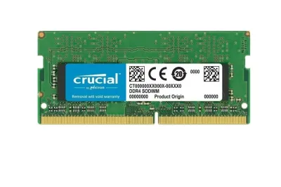 Crucial CT16G4SFD824A - 16GB DDR4 PC4-19200 260pin SODIMM CL17 Memory Crucial CT16G4