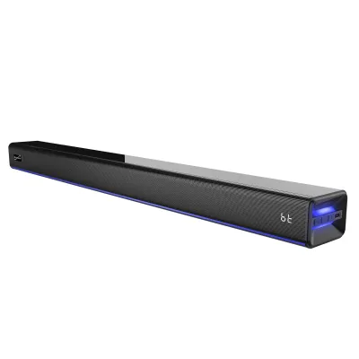 Supersonic SC-1424SB - SuperSonic 2 Channel Bluetooth Soundbar with Ambient Lightin
