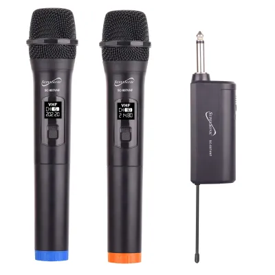 Supersonic SC-907VHF - SuperSonic VHF Dual Fix Channel Wireless with Microphones