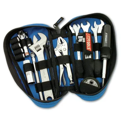 CRUZTOOLS RTTD1 - Cruz Tools RoadTech(TM) Teardrop Tool Kit for Harley-Davidso