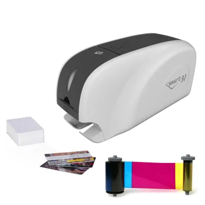 IDP 651527EZ - IDP SMART-31S ID Card Printer EZLoad Kit: Includes Printer C