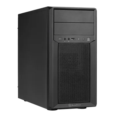 SilverStone SST-FA313-B-C - SilverStone FARA 313 Compact SST-FA313-B-C Micro-ATX Tower C