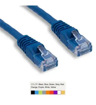 Wavenet WAV-6E04UMPR-PC-02 - CAT6 PATCH CORD BOOTED 2 PURPLE