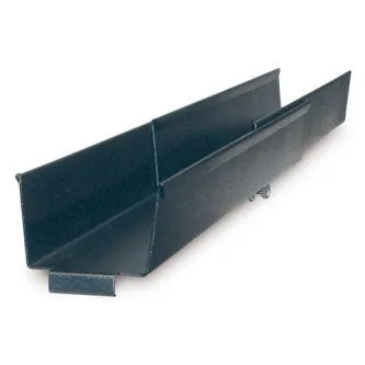APC - Schneider Electric AR8008BLK - Side Channel Cable Trough BLACK