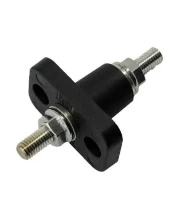 Egis Mobile Electric 6250-130 - EGIS Feed Through Terminal Black M10 (516) Retail Pack