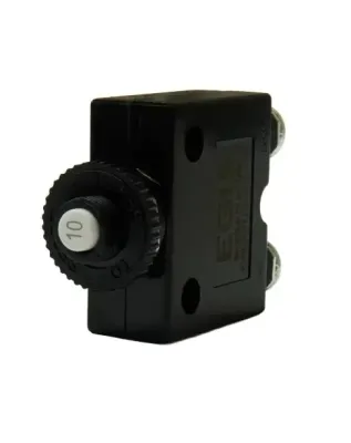Egis Mobile Electric 4710-10 - EGIS Push Button Panel Mount Circuit Breaker Screw Terminals