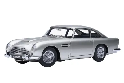 Autoart 70287 - Aston Martin DB5 RHD (Right Hand Drive) Birch Silver 118 Mod