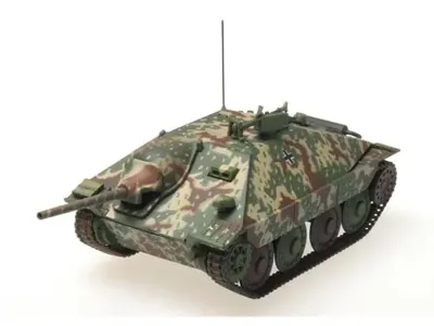 Panzerstahl PZS-88033 - Hetzer (Early) Tank Destroyer StuG.Abt 1708 France (1944) Ge