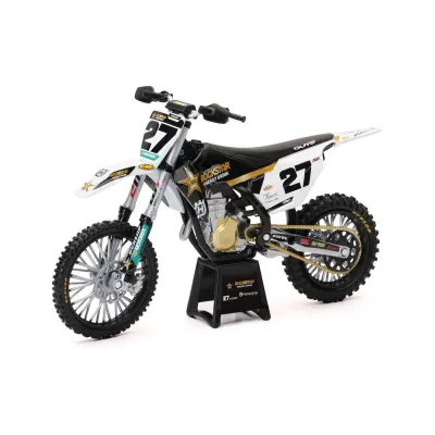 New Ray 58403 - Husqvarna FC450 Motorcycle 27 Malcolm Stewart Rockstar Energ