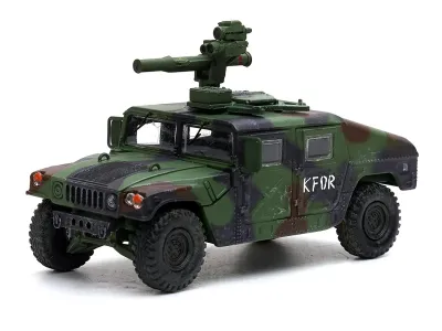Panzerkampf 12501AB - M1046 HUMVEE Tow Missile Carrier Green Camouflage 3rd Battal