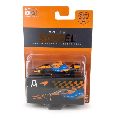 IXO IND64046 - Dallara IndyCar 6 Nolan Siegel NTT Data Arrow McLaren IndyCa