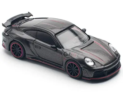 Pop Race PR640192 - 992 Stinger GTR Carbon Edition with Red Accents 164 Diecast 