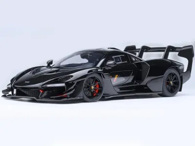 Autoart 81954 - McLaren Senna GTR Onyx Black 118 Model Car by Autoart