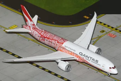 GeminiJets GJQFA2385 - Boeing 787-9 Commercial Aircraft Qantas - Yam Dreaming (VH-Z