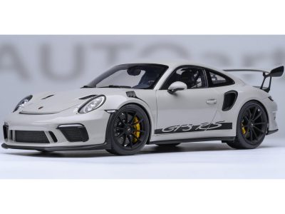 Autoart 78180 - Porsche 911 (991.2) GT3 RS Crayon Gray 118 Model Car by Auto