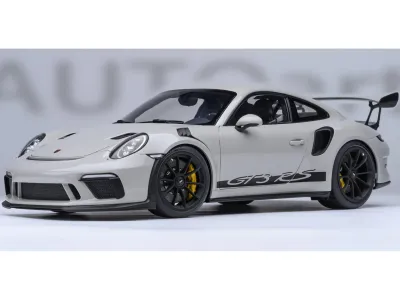 Autoart 78180 - Porsche 911 (991.2) GT3 RS Crayon Gray 118 Model Car by Auto
