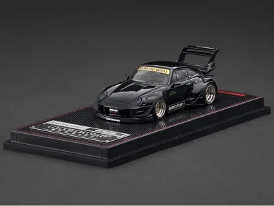 Ignition Model IG3870 - RWB 993 Dark Star Black 164 Diecast Model Car by Ignition Mo