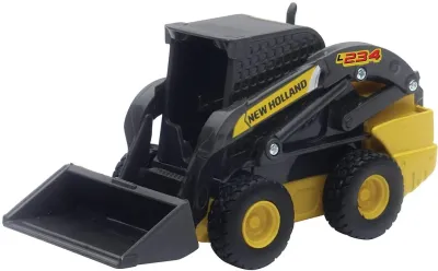 New Ray 32143 - Holland B110C Backhoe Loader Yellow Diecast Model by Ray