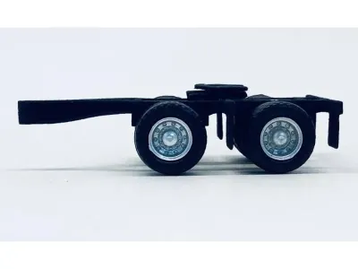 Promotex 460010BK - Dual Axle Converter Dolly A-Train 187 (HO) Plastic Model by 