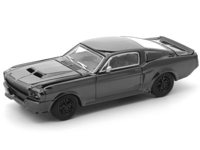 Pop Race PRDC004 - Shelby Mustang GT500 Dark Chrome The Dark Chrome Series 164 