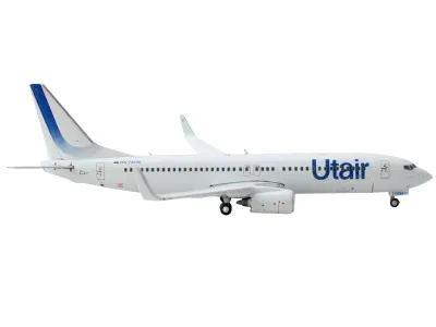 GeminiJets GJ2120 - Boeing 737-800 Commercial Aircraft Utair White with Blue Tai