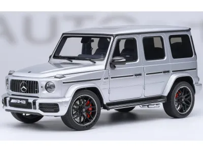Autoart AA76358 - 2019 Mercedes-Benz AMG G63 Iridium Silver Metallic 118 Model