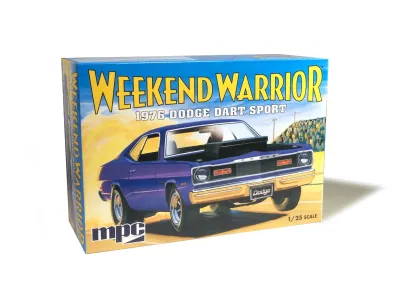 Mpc MPC1019 - Skill 2 Model Kit 1976 Dodge Dart Sport Weekend Warrior 125 
