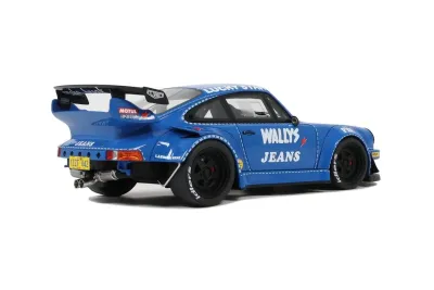 Gt Spirit GT448 - RWB Bodykit OSHO Arrow Blue 118 Model Car by GT Spirit
