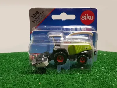 SIKU SK1418 - Claas 960 Jaguar Forage Harvester Green and Gray Diecast Mod
