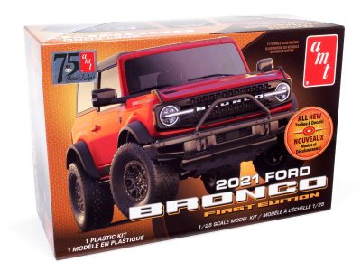 AMT AMT1343M - Skill 2 Model Kit 2021 Ford Bronco First Edition 125 Scale M