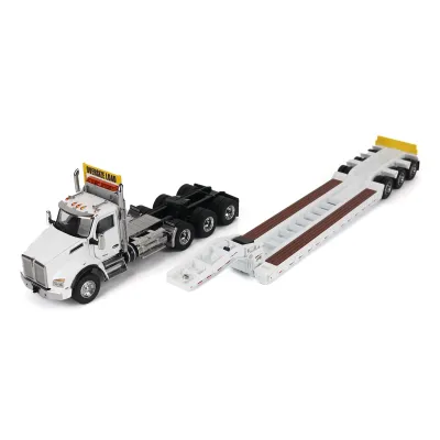 Diecast Masters 71139 - Kenworth T880 SBFA Tridem Truck with Trail King HDG Lowboy T