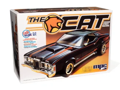 Mpc MPC1004M - Skill 2 Model Kit 1973 Mercury Cougar The Cat 125 Scale Mode
