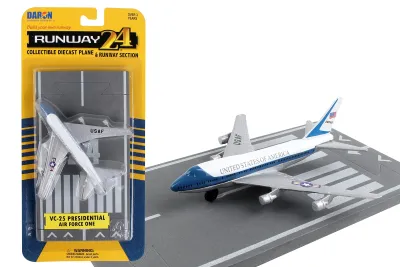 Runway24 RW015 - Boeing VC-25 Aircraft White and Blue United States Air Force