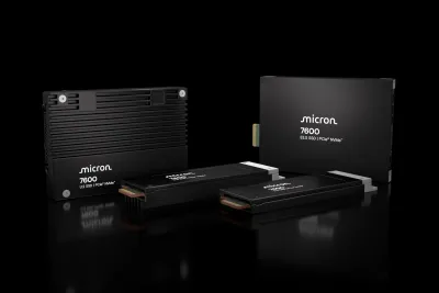 Crucial MTFDLAL3T8THG-1BP1DFCYYR - MICRON 7600 PRO 3.84TB NVME U.2 (15MM) ENTERPRISE SSD SINGLE
