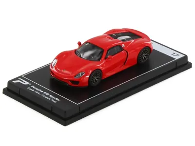 PosterCars H17B - Porsche 918 Spyder Guards Red Hypercar League Collection 164