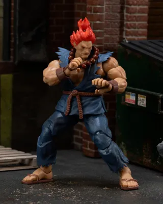 Jada Toys 36717 - Akuma 6 Moveable Figure with Accessories and Alternate Head 