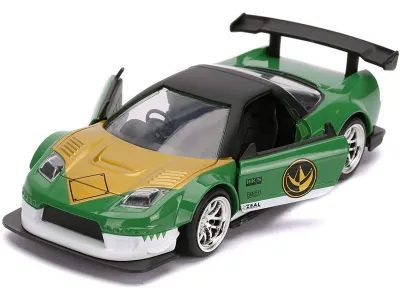 Jada Toys 31843 - 2002 Honda NSX Type-R Japan Spec Green Ranger Power Rangers 