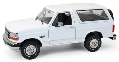 Greenlight 19086 - 1993 Ford Bronco XLT Oxford White Artisan Collection 118 Die