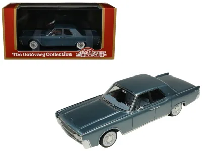 Goldvarg Collection GC-088A - 1962 Lincoln Continental Oxford Gray Metallic with Blue Inte