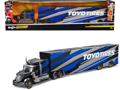 Maisto 12418-TO - International LoneStar Enclosed Car Transporter Toyo Tires B