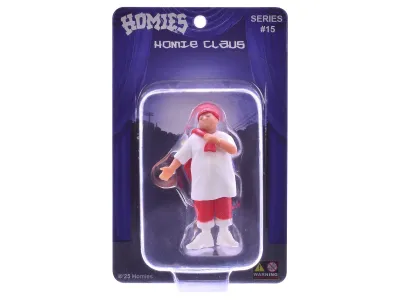 Homies HOM15-10CLAUS - Homie Claus 1.75 Figure Special Release 10 Series 15 Model b