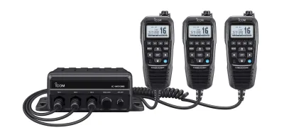 Icom M510BB 21 USA - Icom M510BB Black Box VHF With HM195GB Black