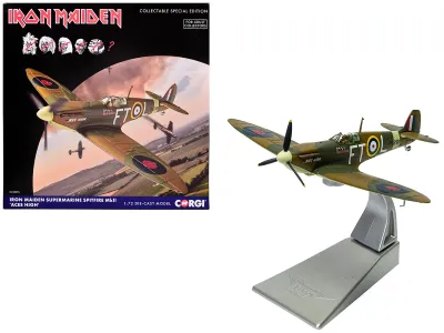 Corgi CC39215 - Supermarine Spitfire Mk.II Fighter Aircraft Iron Maiden Aces