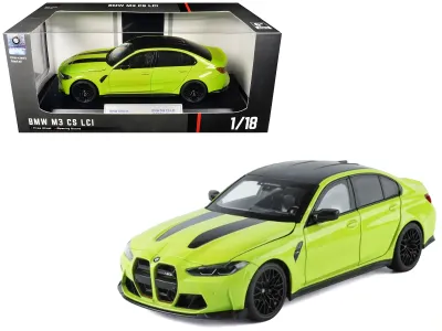 Heimanba H1292LGRN - BMW M3 CS LCI Lime Green Metallic with Matt Black Top and Ho