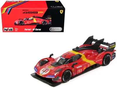 Polistil 64FE02071 - Ferrari 499P 51 James Calado - Antonio Giovinazzi - Alessand