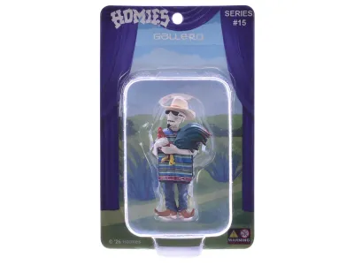 Homies HOM15-8GALLERO - Gallero 1.75 Figure Special Release 8 Series 15 Model by Hom
