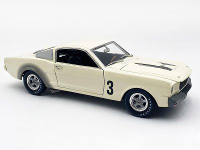 Acme A1801878 - 1965 Shelby GT350R Prototype 3 White Limited Edition to 312 