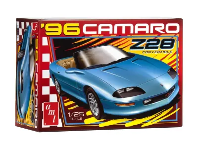 AMT AMT1495 - Skill 2 Model Kit 1996 Chevrolet Camaro Z28 Convertible 125 