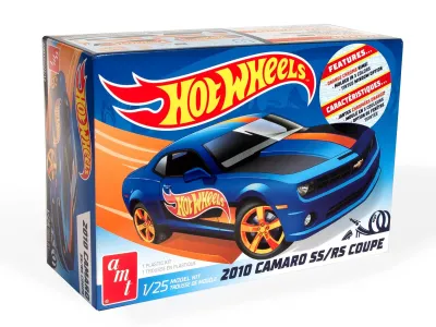 AMT AMT1255M - Skill 2 Model Kit 2010 Chevrolet Camaro SSRS Coupe Hot Wheel